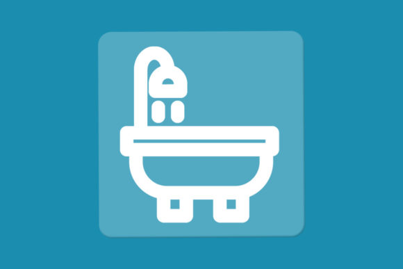 Bath Graphic Design Asset for Illustrations