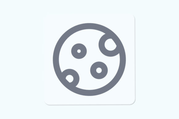 Moon - A Versatile Graphic Design Asset for Illustrations