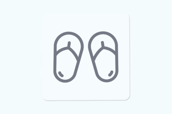 Sandals Graphics for Local Business Branding