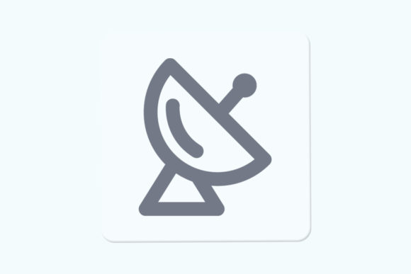 Satelite Transmiter: A Modern Graphic Design Asset for Branding and Marketing