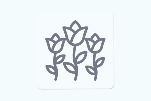 Tulips Graphic Design Asset for Handmade Creations