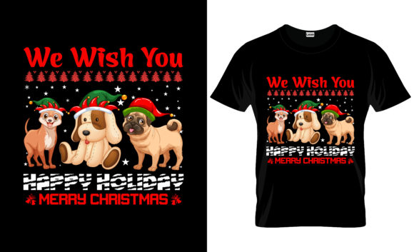 We Wish You Happy Holiday Christmas